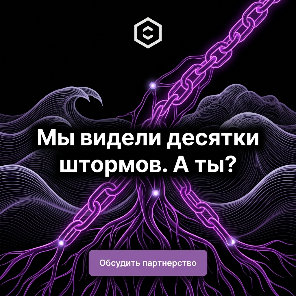 Style: graphical, Focus: abstract, solid black background with neon purple text glow, minimal visual elements, typography-forward layout, high-contrast accents