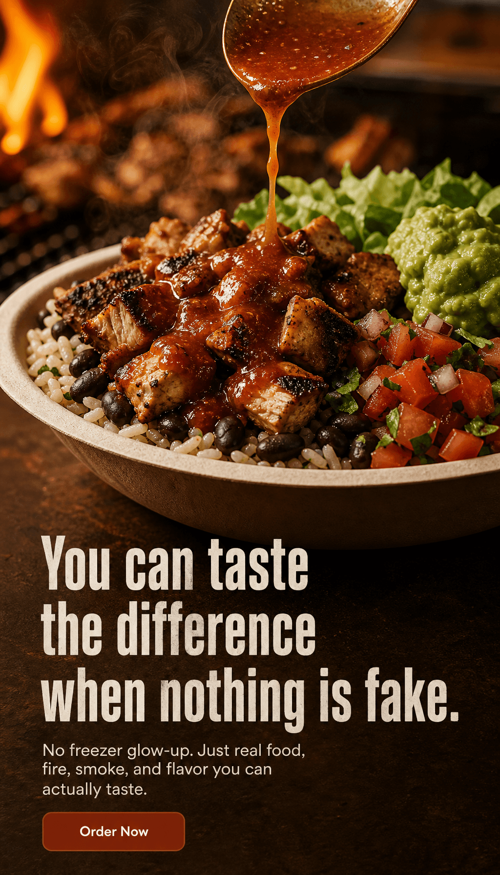 Chipotle vertical story spec ad created by Ad Legends