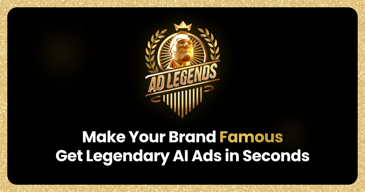 AI Advertising & Marketing Platform | Ad Legends